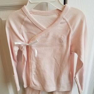 Ralph Lauren baby girl 2 piece sleeper